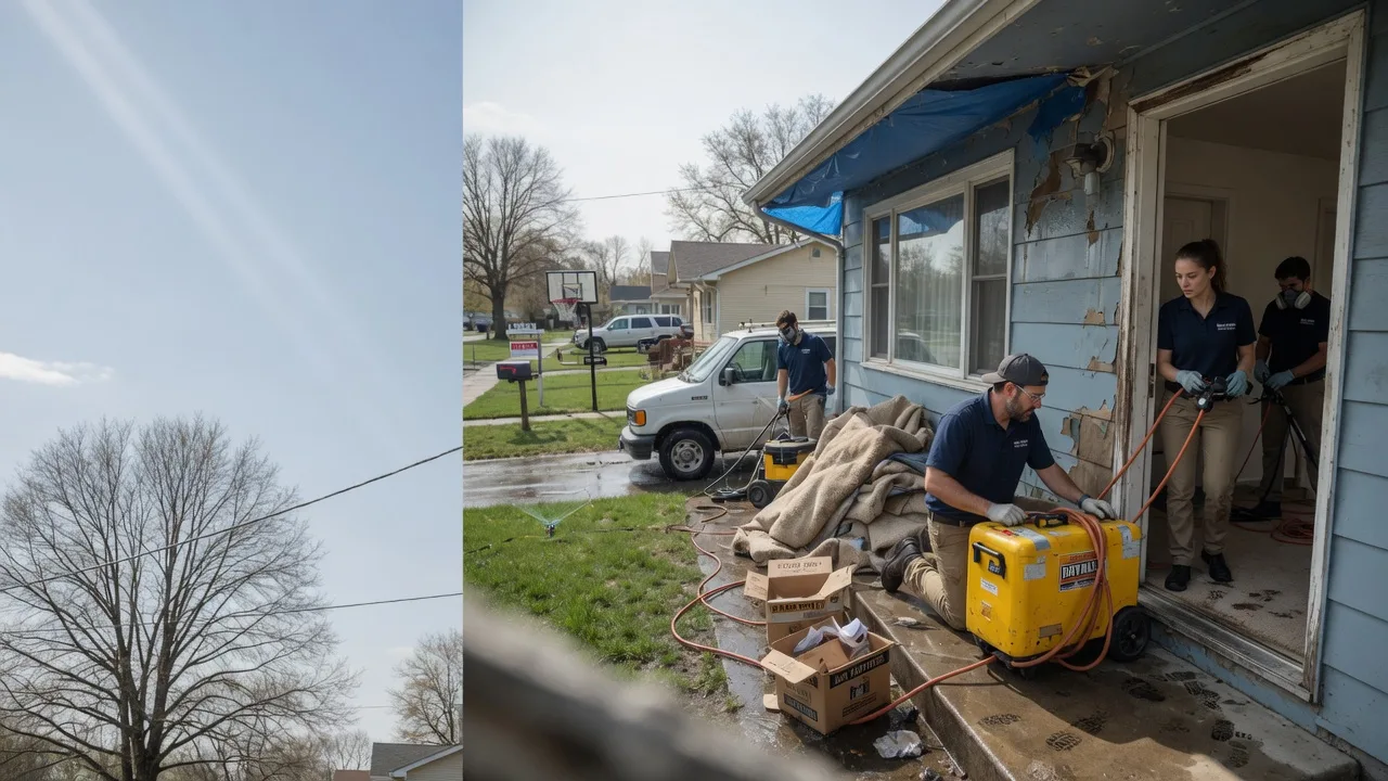 Basement Flood Cleanup in Avon, MT near me